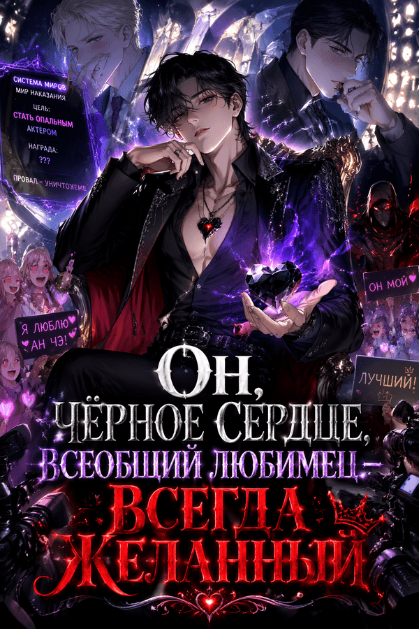 Он, чёрное сердце, всеобщий любимец — всегда желанный