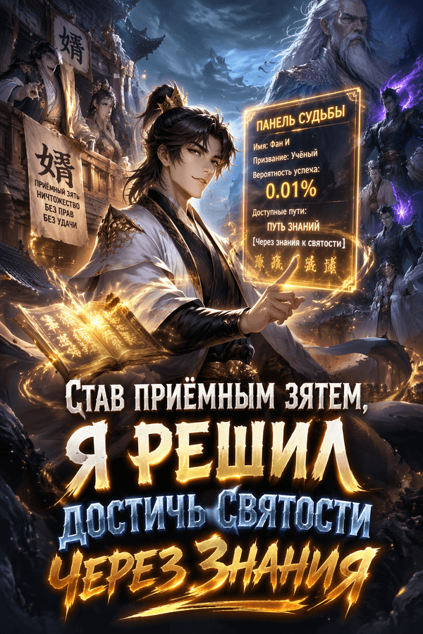 Став приёмным зятем, я решил достичь святости через знания