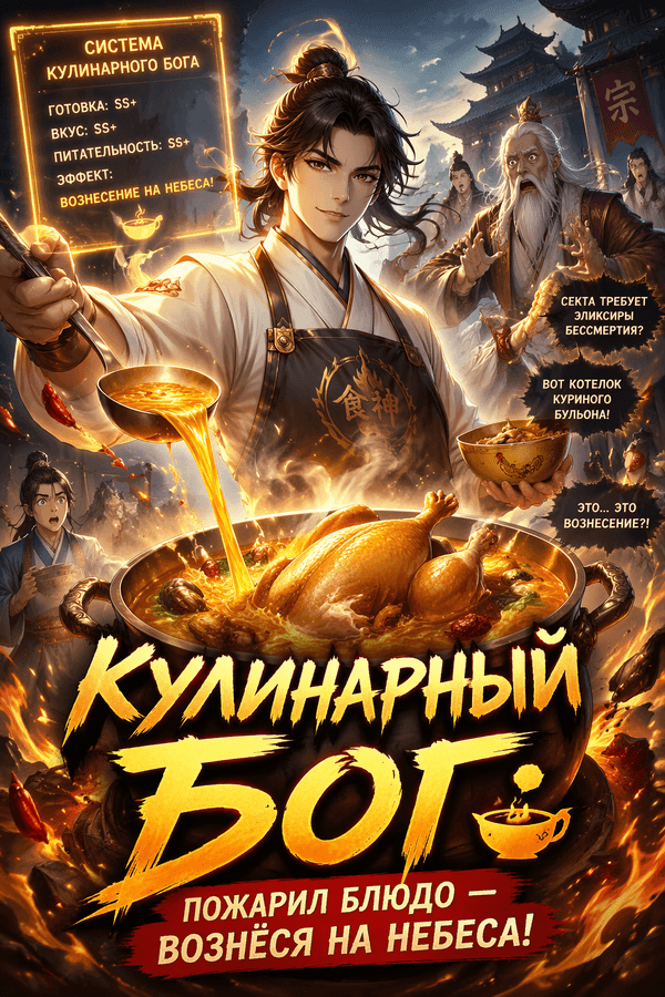 Кулинарный Бог: Пожарил блюдо — вознёсся на небеса!
