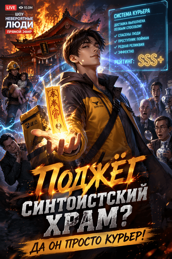 Поджёг синтоистский храм? Да он просто курьер!
