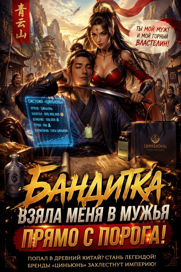 Бандитка взяла меня в мужья прямо с порога!