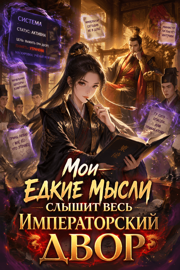 Мои едкие мысли слышит весь императорский двор