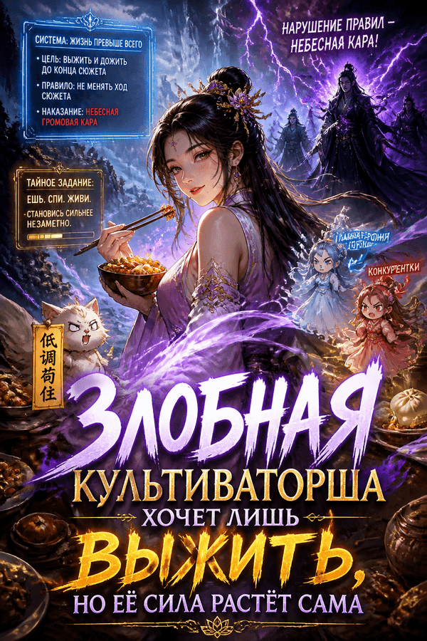 Злобная культиваторша хочет лишь выжить, но её сила растёт сама