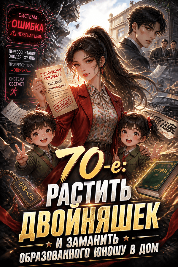 70-е: растить двойняшек и заманить образованного юношу в дом