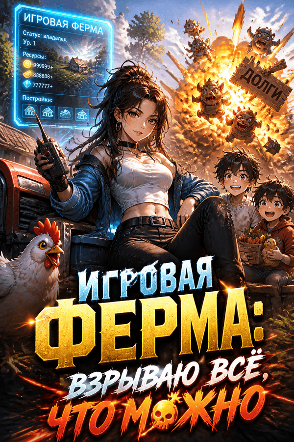 Игровая ферма: взрываю всё, что можно