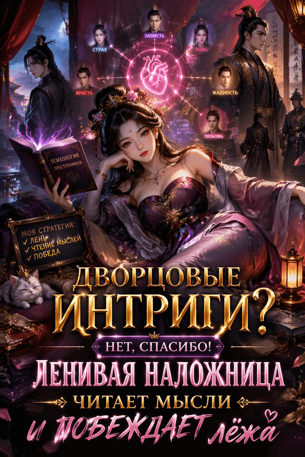 Дворцовые интриги? Нет, спасибо! Ленивая наложница читает мысли и побеждает лёжа