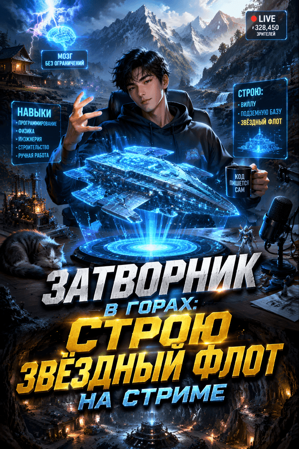 Затворник в горах: Строю звёздный флот на стриме