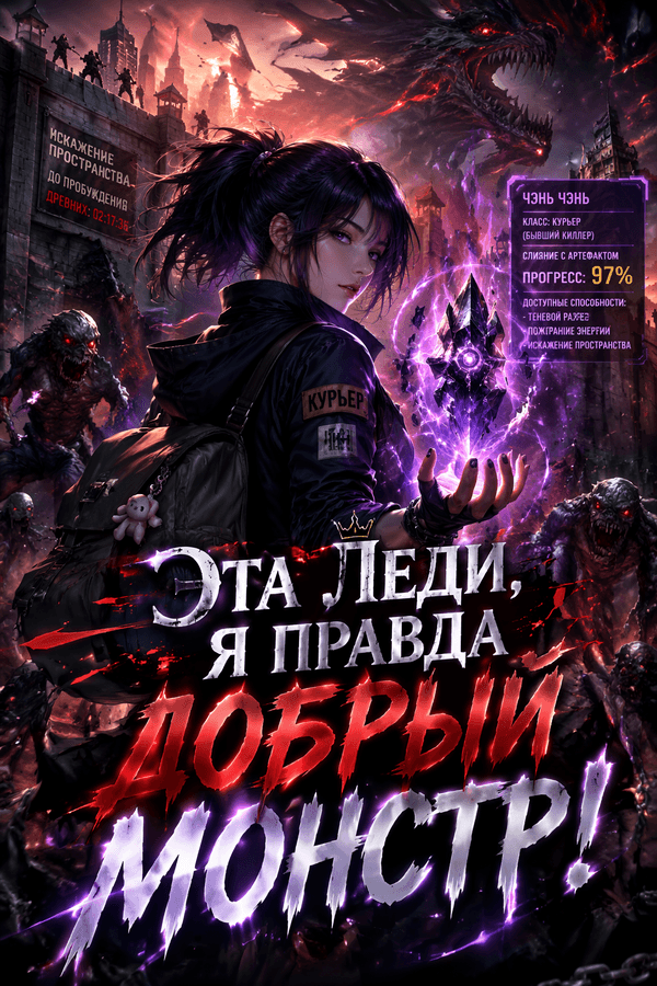 Эта леди, я правда добрый монстр!