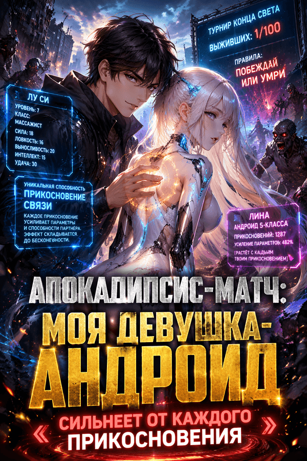Апокалипсис-матч: Моя девушка-андроид сильнеет от каждого прикосновения