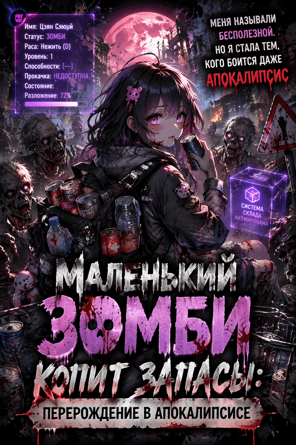 Маленький зомби копит запасы: перерождение в апокалипсисе