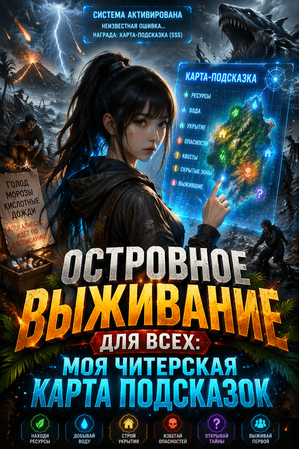 Островное выживание для всех: Моя читерская карта подсказок