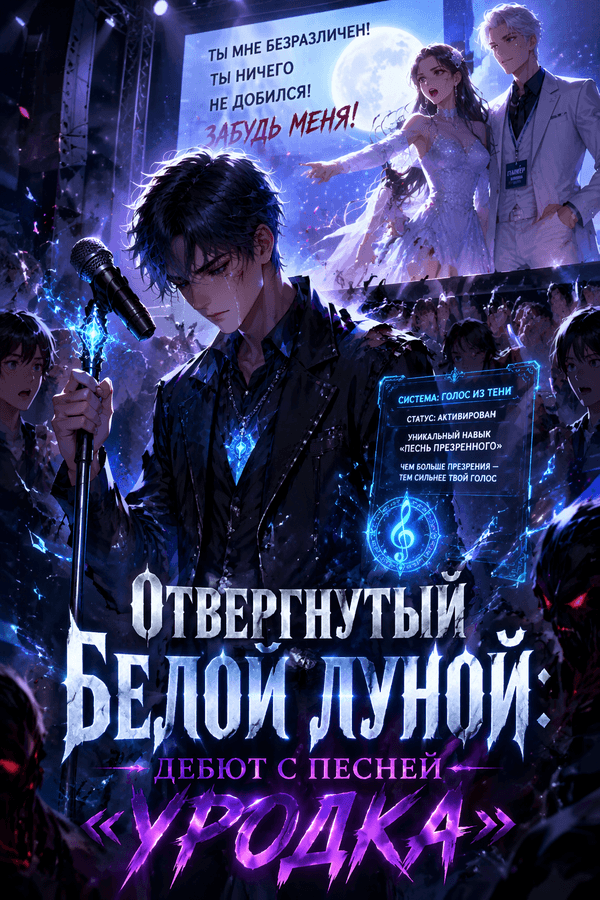 Отвергнутый белой луной: дебют с песней «Уродка