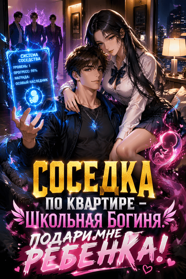Соседка по квартире — школьная богиня. Подари мне ребёнка!