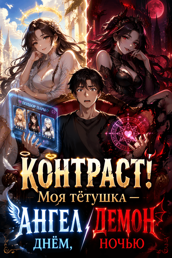 Контраст! Моя тётушка — ангел днём, демон ночью