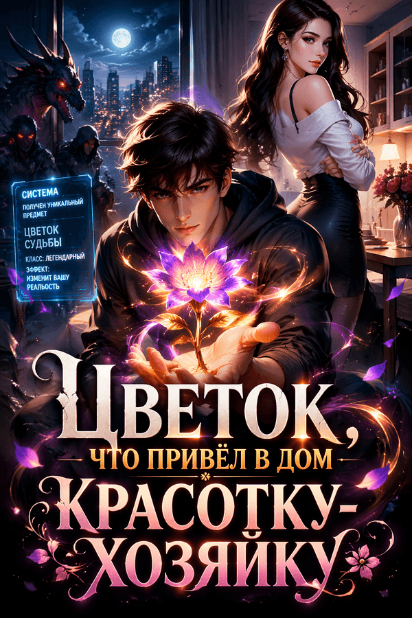 Цветок, что привёл в дом красотку-хозяйку