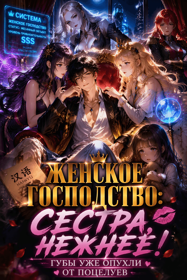 Женское господство: Сестра, нежнее! Губы уже опухли от поцелуев