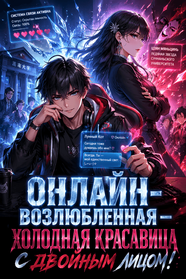 Онлайн-возлюбленная — холодная красавица с двойным лицом!
