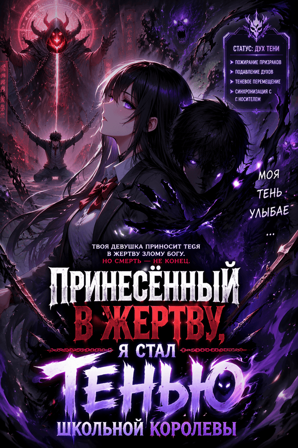 Принесённый в жертву, я стал тенью школьной королевы