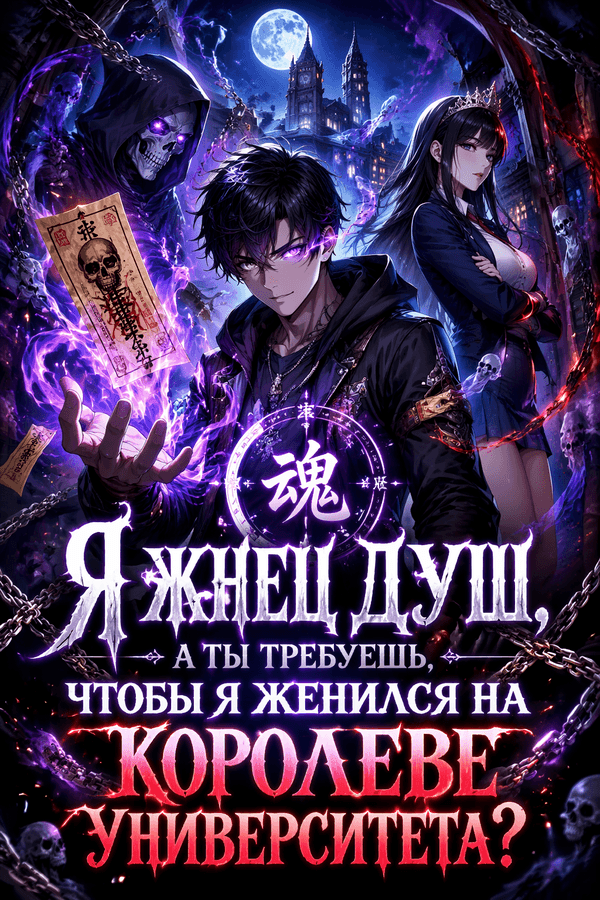 Я жнец душ, а ты требуешь, чтобы я женился на королеве университета?