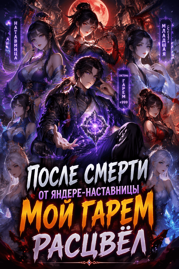 После смерти от яндере-наставницы мой гарем расцвёл