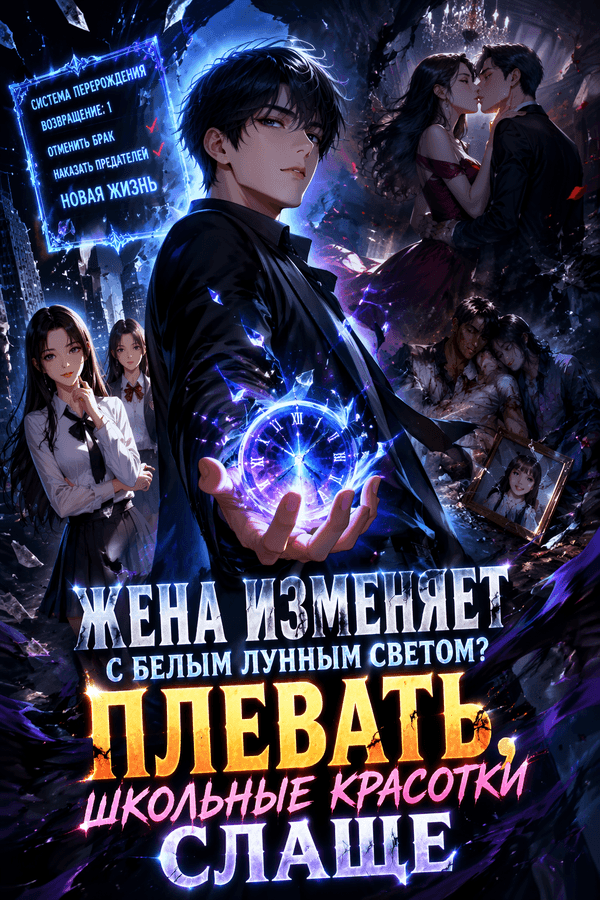 Жена изменяет с белым лунным светом? Плевать, школьные красотки слаще