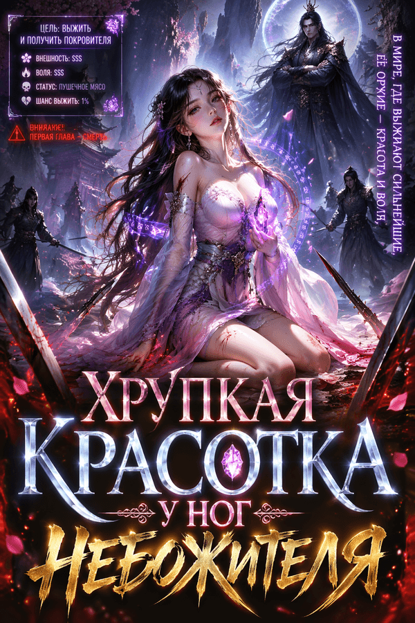 Хрупкая красотка у ног небожителя