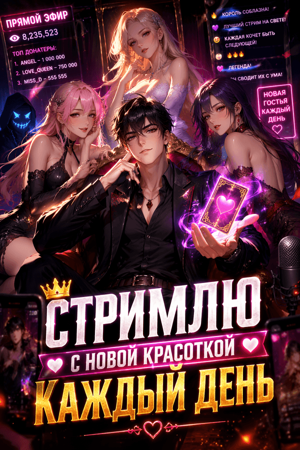 Стримлю с новой красоткой каждый день