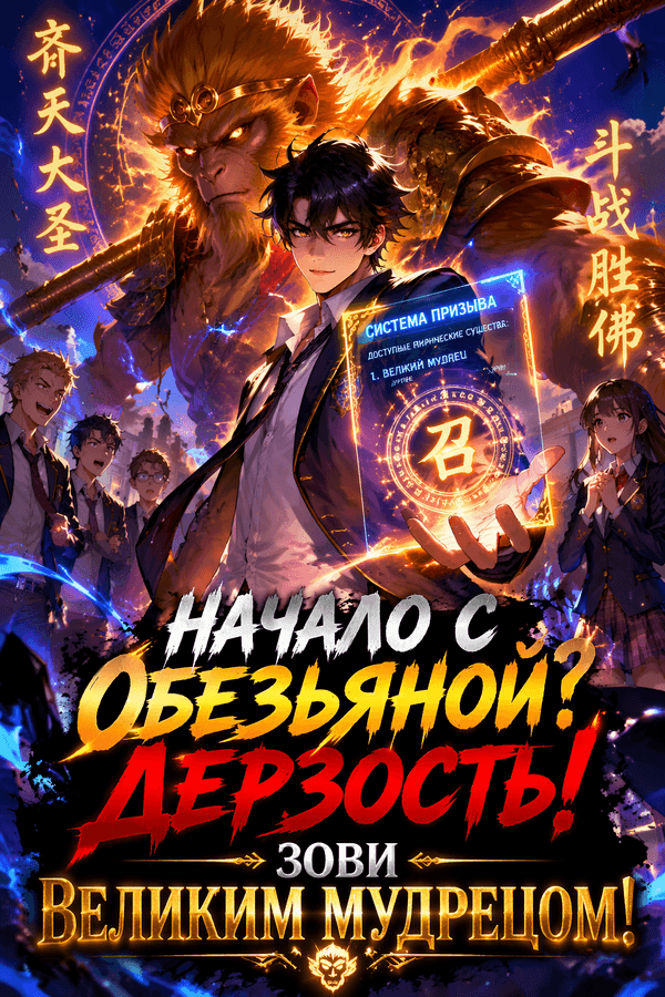 Начало с обезьяной? Дерзость! Зови Великим Мудрецом!