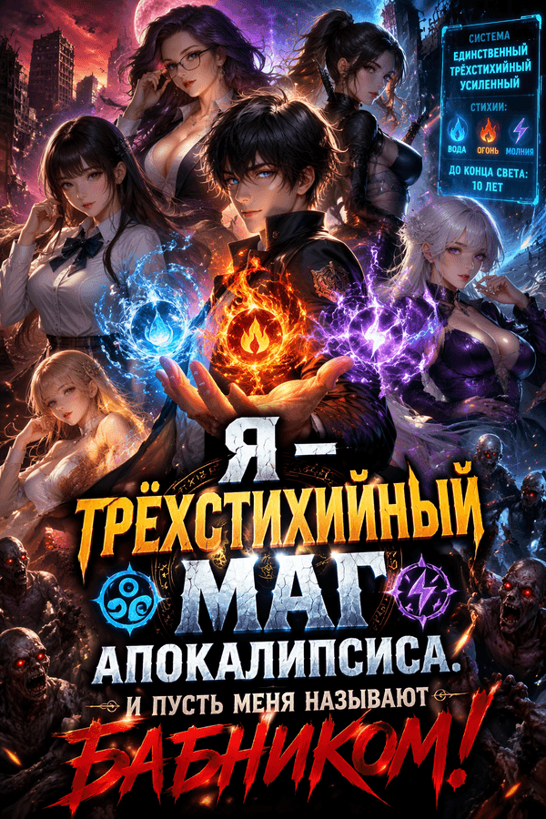 Я — трёхстихийный маг апокалипсиса. И пусть меня называют бабником!