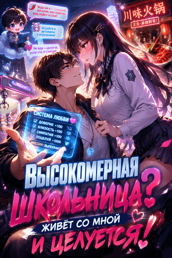 Высокомерная школьница? Живёт со мной и целуется!