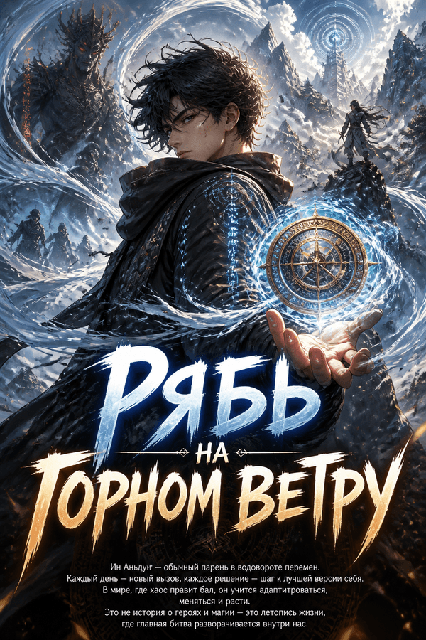 Рябь на горном ветру
