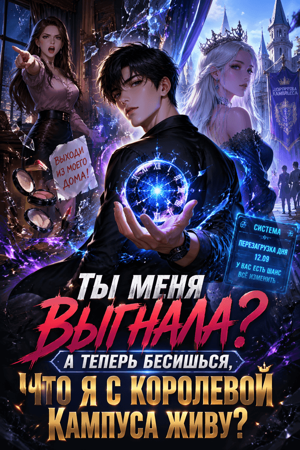 Ты меня выгнала? А теперь бесишься, что я с королевой кампуса живу?