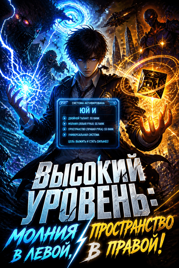 Высокий уровень: молния в левой, пространство в правой!