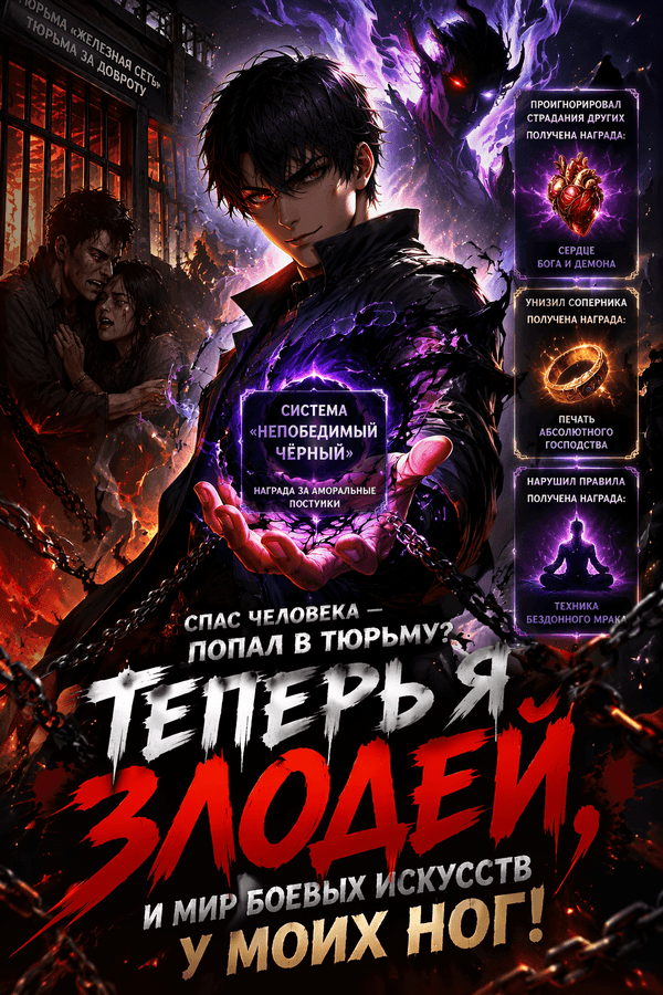 Спас человека — попал в тюрьму? Теперь я злодей, и мир боевых искусств у моих ног!