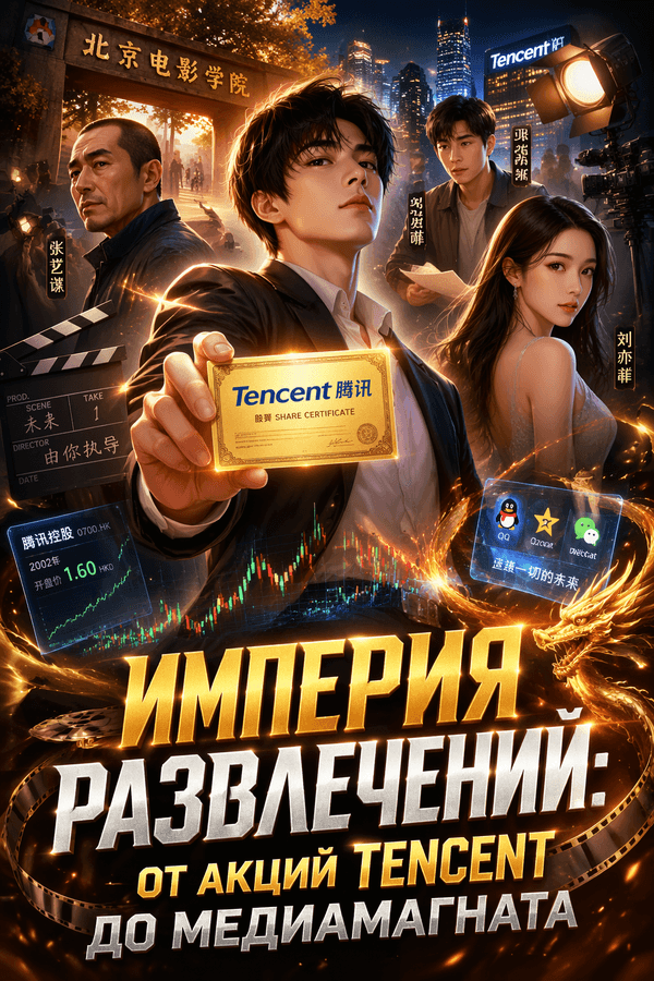 Империя развлечений: от акций Tencent до медиамагната