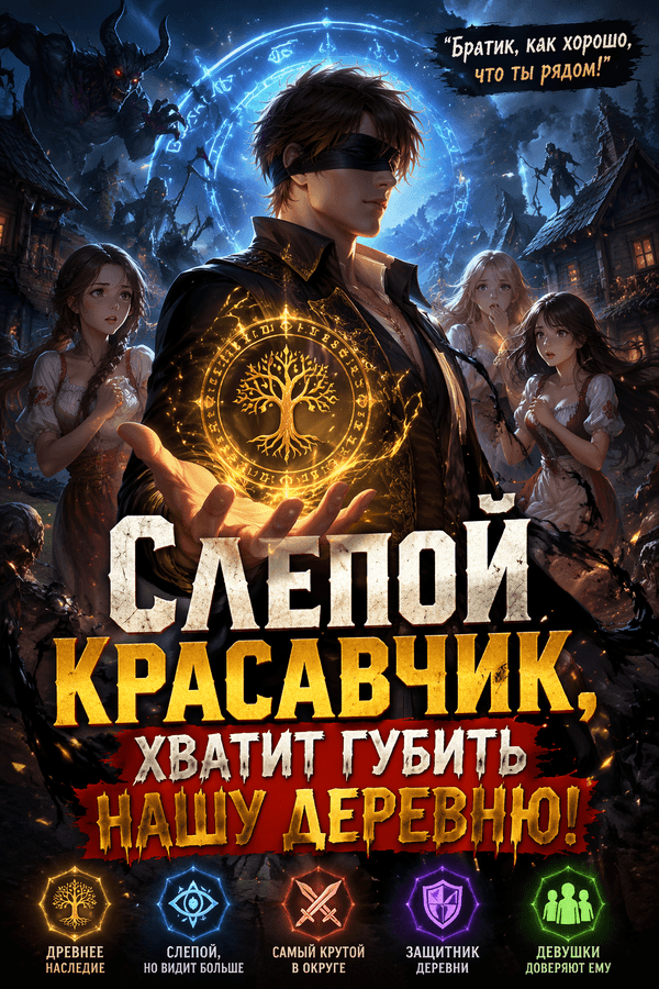 Слепой красавчик, хватит губить нашу деревню!