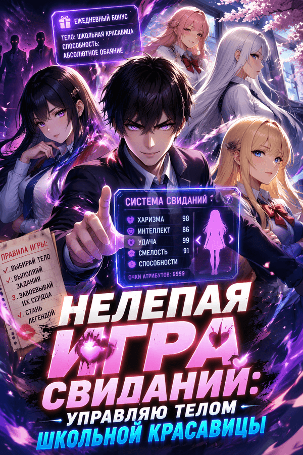Нелепая игра свиданий: управляю телом школьной красавицы