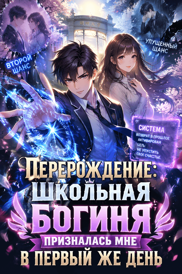 Перерождение: школьная богиня призналась мне в первый же день