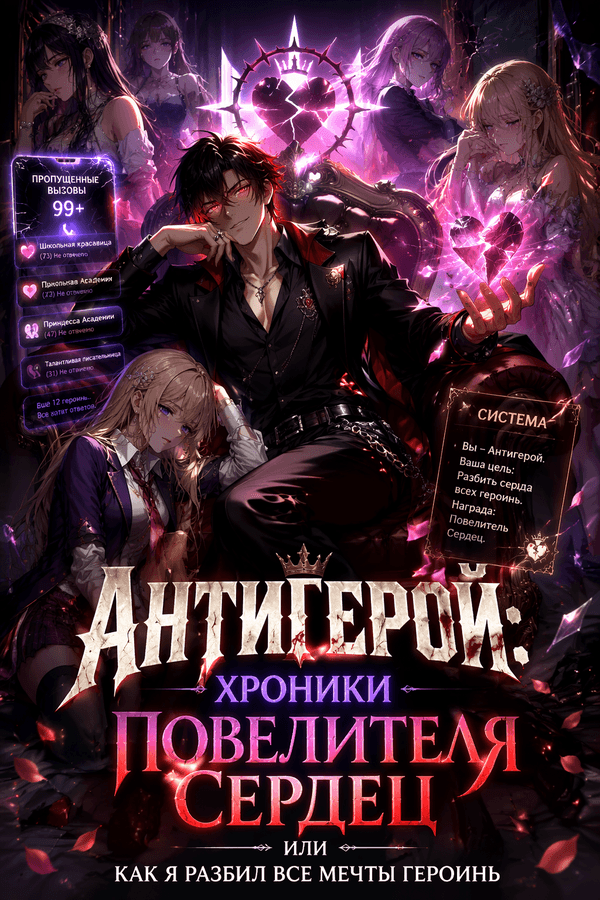 Антигерой: Хроники Повелителя Сердец, или Как Я Разбил Все Мечты Героинь