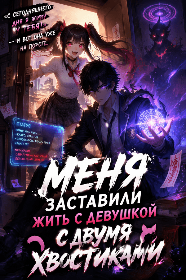 Меня заставили жить с девушкой с двумя хвостиками