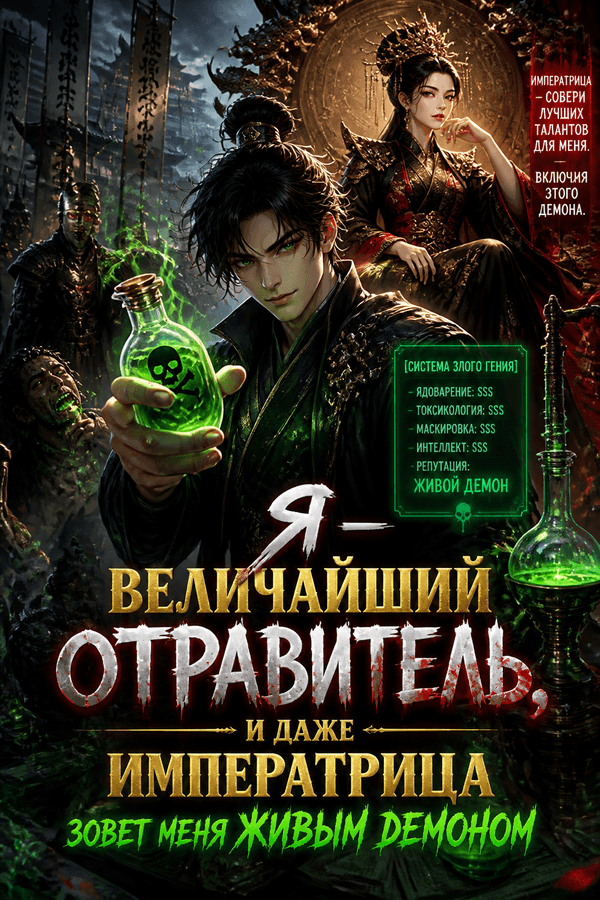Я — величайший отравитель, и даже императрица зовет меня живым демоном