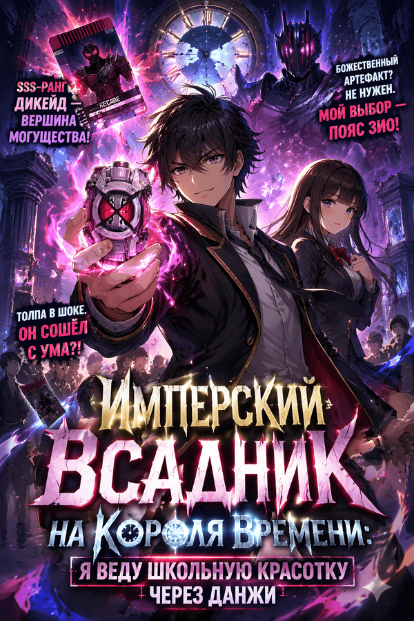 Имперский всадник на Короля Времени: я веду школьную красотку через данжи