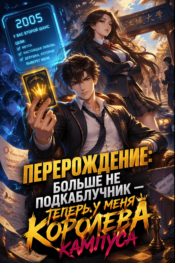 Перерождение: Больше не подкаблучник — теперь у меня королева кампуса
