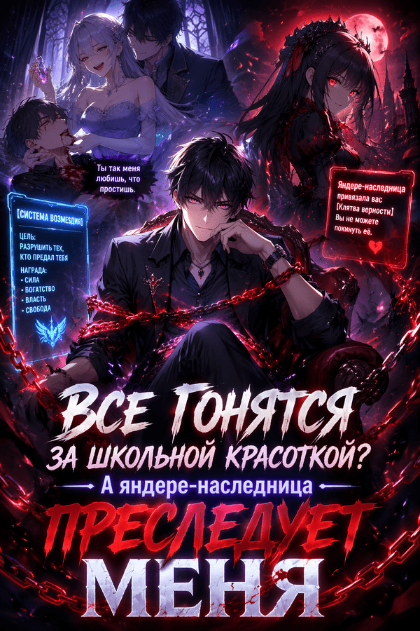 Все гонятся за школьной красоткой? А яндере-наследница преследует меня