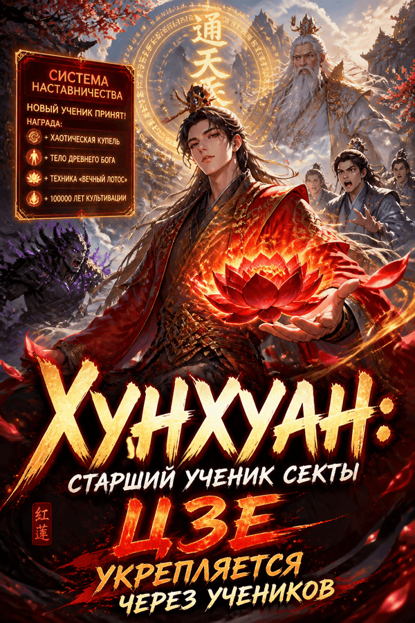 Хунхуан: Старший ученик секты Цзе укрепляется через учеников