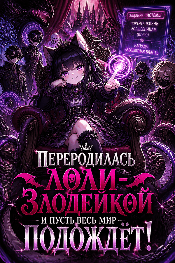 Переродилась лоли-злодейкой — и пусть весь мир подождёт!