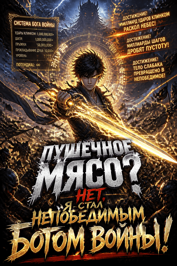 Пушечное мясо? Нет, я стал непобедимым богом войны!