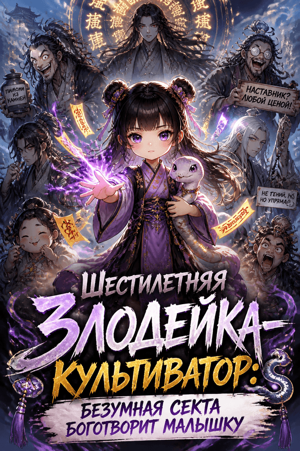 Шестилетняя злодейка-культиватор: безумная секта боготворит малышку