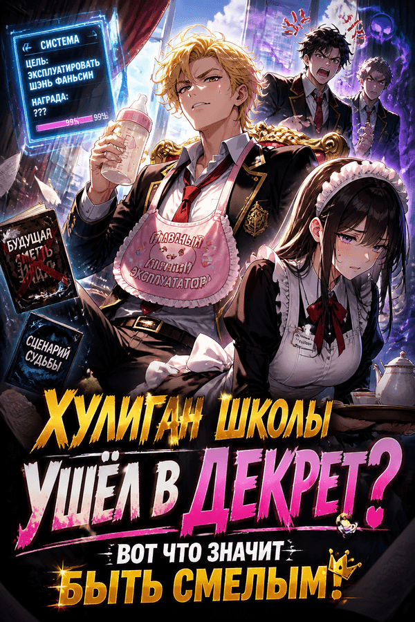Хулиган школы ушёл в декрет? Вот что значит быть смелым!