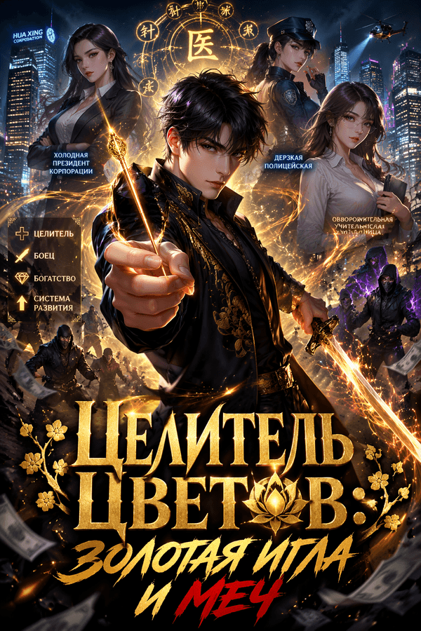 Целитель цветов: Золотая игла и меч